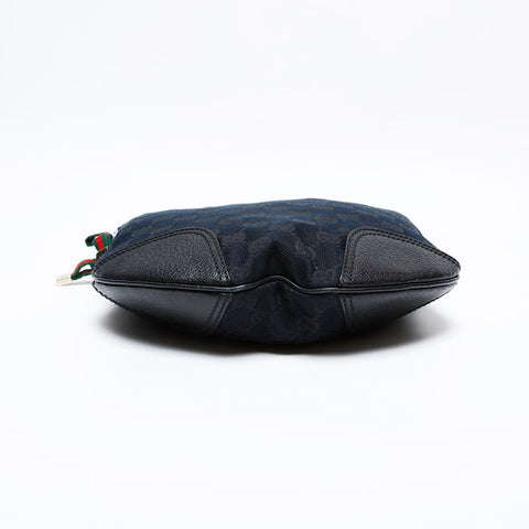 グッチ GUCCI GG キャンバス ホーボー プリンシー ショルダーバッグ ブラック WS22141