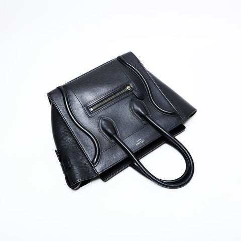 CELINE Luggage micro Handbag black WS22148