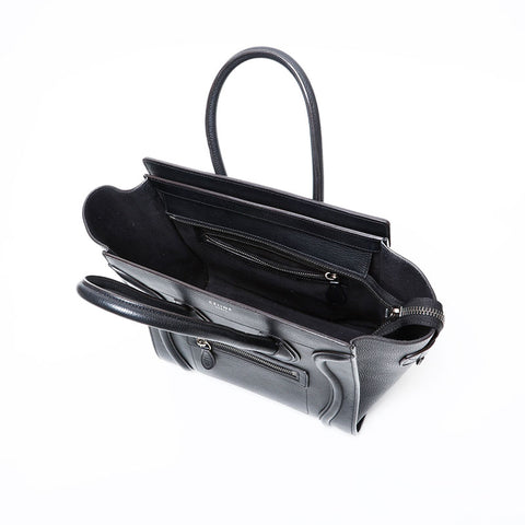 CELINE Luggage micro Handbag black WS22148