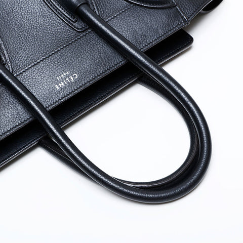 CELINE Luggage micro Handbag black WS22148