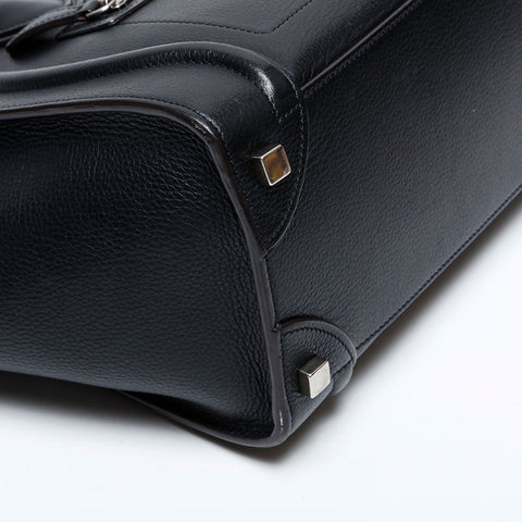 CELINE Luggage micro Handbag black WS22148