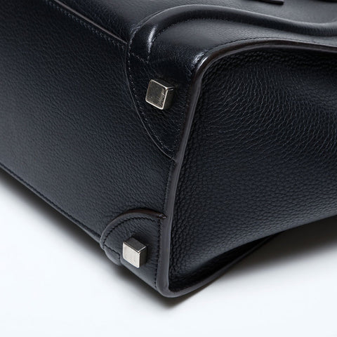 CELINE Luggage micro Handbag black WS22148