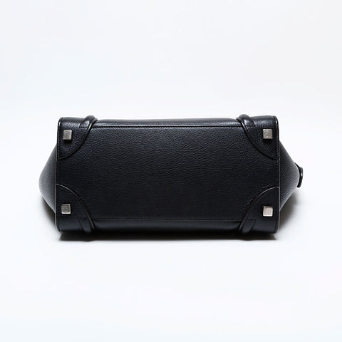 CELINE Luggage micro Handbag black WS22148