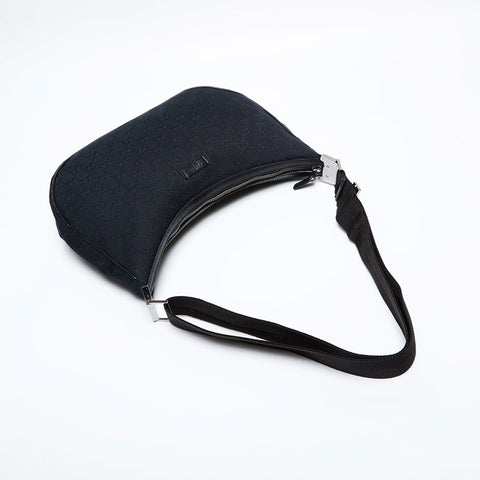 グッチ GUCCI GGキャンバス ショルダーバッグ ブラック WS22155