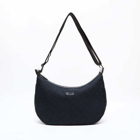 グッチ GUCCI GGキャンバス ショルダーバッグ ブラック WS22155