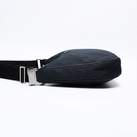 グッチ GUCCI GGキャンバス ショルダーバッグ ブラック WS22155
