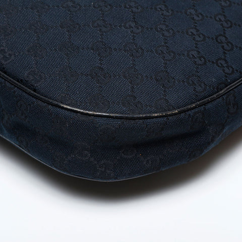 グッチ GUCCI GGキャンバス ショルダーバッグ ブラック WS22155