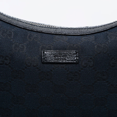 グッチ GUCCI GGキャンバス ショルダーバッグ ブラック WS22155