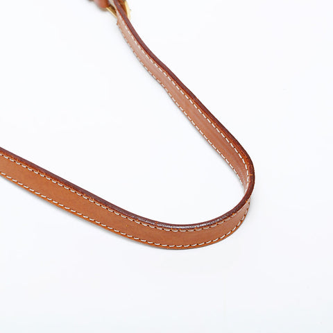 CELINE Macadam PVC Shoulder Bag beige WS22159