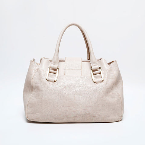 セリーヌ CELINE レザー ハンドバッグ ベージュ WS22163