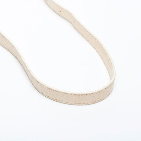 CELINE Macadam canvas leather white Shoulder Bag blue WS22166