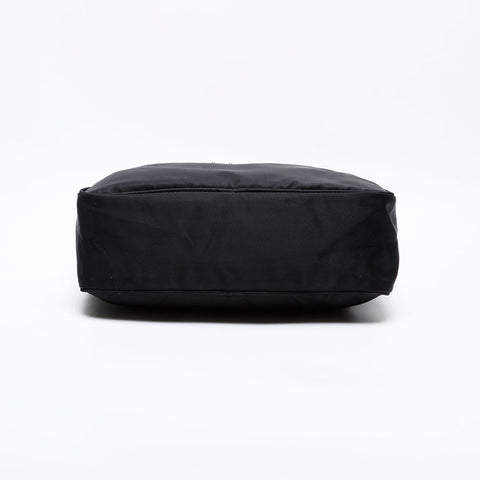 PRADA Nylon Triangle Logo Shoulder Bag black WS22168