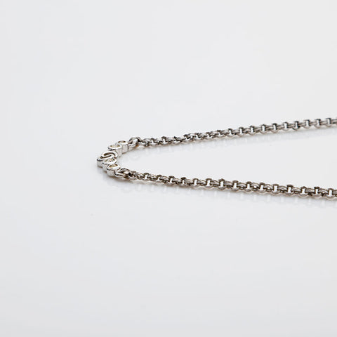 クリスチャンディオール Christian Dior CDロゴ ラインストーン ネックレス シルバー WS22178