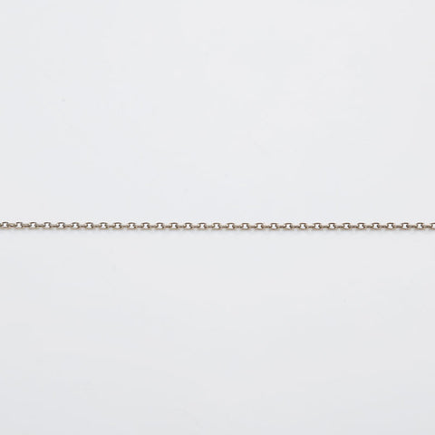 HERMES logo Necklace Silver WS22182