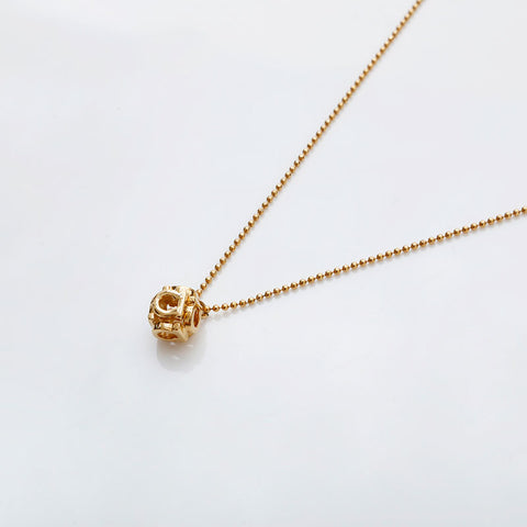 Salvatore Ferragamo Gancini Cube Collier or WS22184