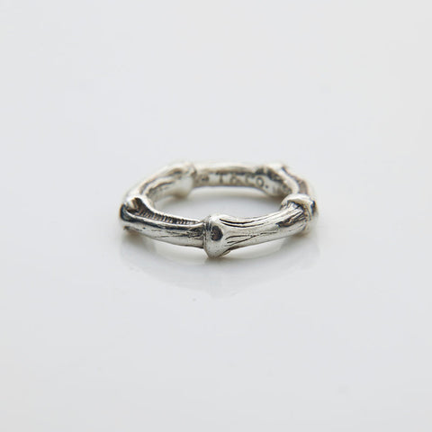 TIFFANY&Co. Bamboo No. 6 925 Ring Silver WS22185