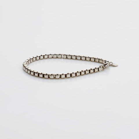 ティファニー TIFFANY&Co. ベネチア チェーン 925 ブレスレット シルバー WS22186