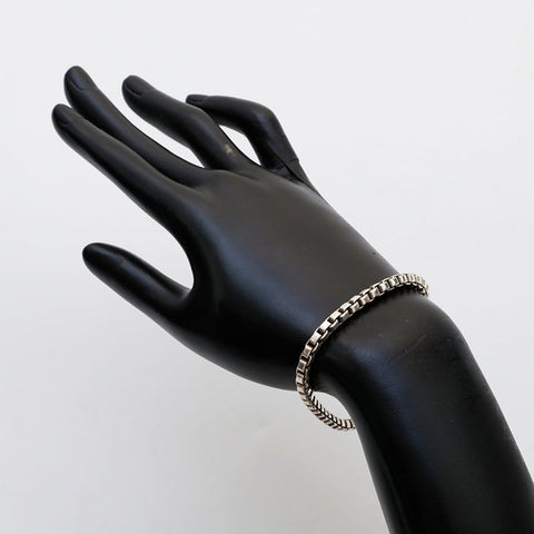 ティファニー TIFFANY&Co. ベネチア チェーン 925 ブレスレット シルバー WS22186