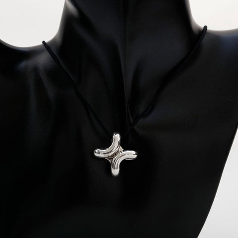 HERMES Lima PM 925 Necklace Silver WS22198