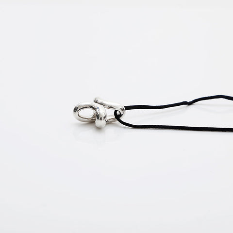 HERMES Lima PM 925 Necklace Silver WS22198