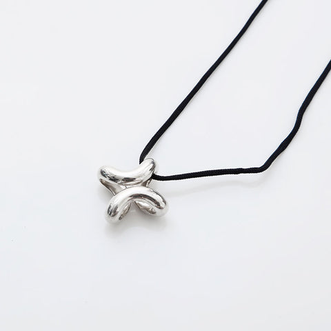 HERMES Lima PM 925 Necklace Silver WS22198