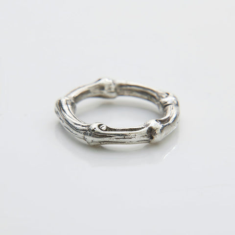 TIFFANY&Co. Bamboo No. 12 925 Ring Silver WS22206