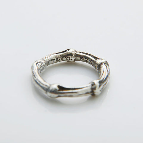 TIFFANY&Co. Bamboo No. 12 925 Ring Silver WS22206