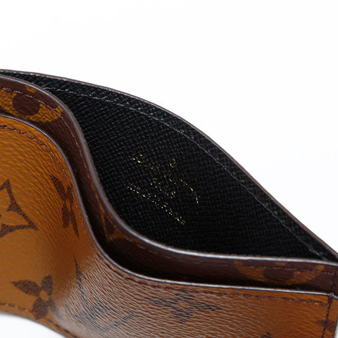 LOUIS VUITTON Monogram Porto Cult Simple Card Case Brown WS22210