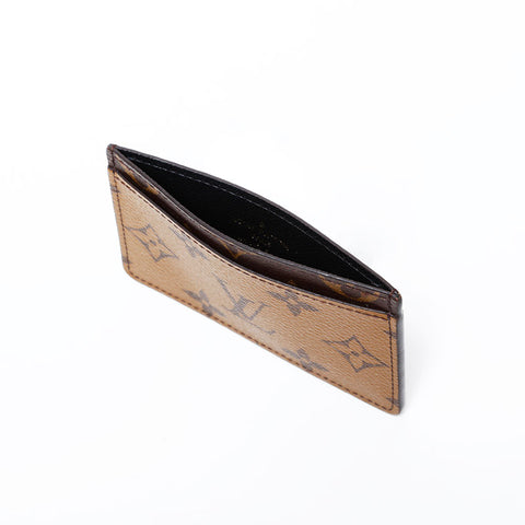 LOUIS VUITTON Monogram Porto Cult Simple Card Case Brown WS22210