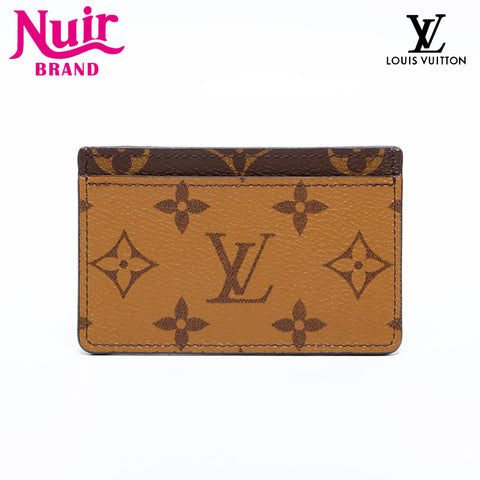 LOUIS VUITTON Monogram Porto Cult Simple Card Case Brown WS22210