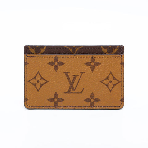 LOUIS VUITTON Monogram Porto Cult Simple Card Case Brown WS22210