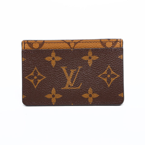 LOUIS VUITTON Monogram Porto Cult Simple Card Case Brown WS22210