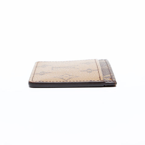 LOUIS VUITTON Monogram Porto Cult Simple Card Case Brown WS22210