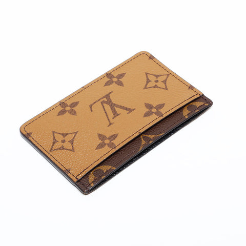 LOUIS VUITTON Monogram Porto Cult Simple Card Case Brown WS22210