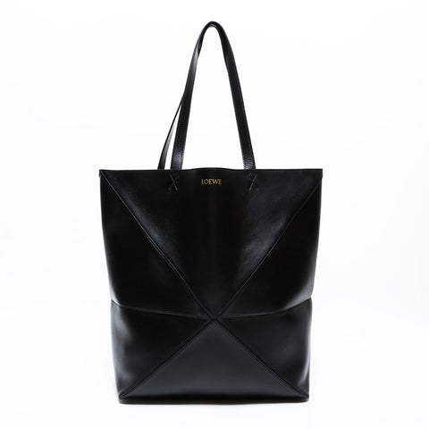 ロエベ LOEWE レザー パズル フォルド トートバッグ ブラック WS22214