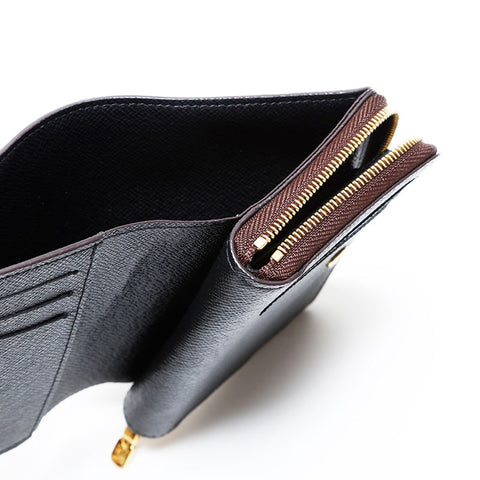 ルイ・ヴィトン LOUIS VUITTON ポルトフォイユ・ルー 二つ折り財布 ブラウン WS22221