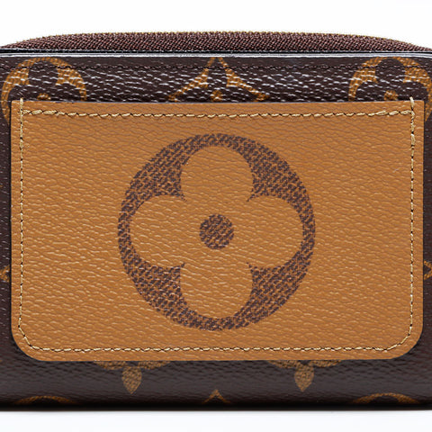 ルイ・ヴィトン LOUIS VUITTON ポルトフォイユ・ルー 二つ折り財布 ブラウン WS22221