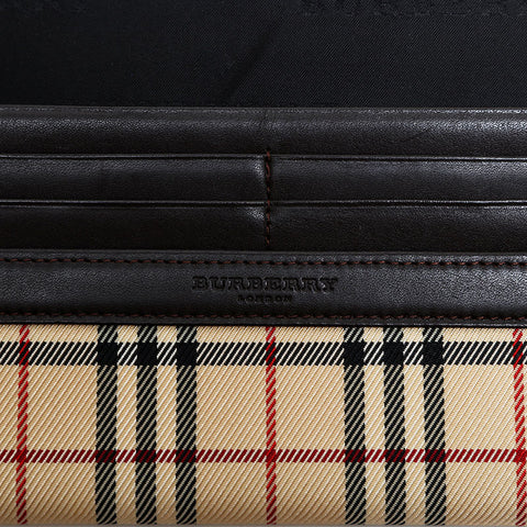 バーバリー BURBERRY ノバチェック 長財布 ベージュ WS22222
