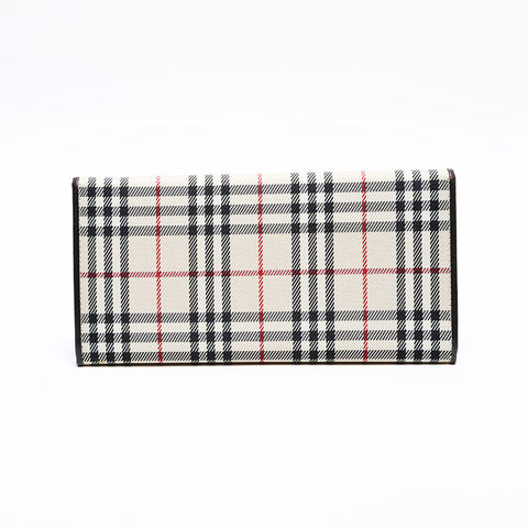 バーバリー BURBERRY ノバチェック 長財布 ベージュ WS22222