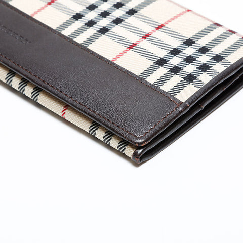 バーバリー BURBERRY ノバチェック 長財布 ベージュ WS22222