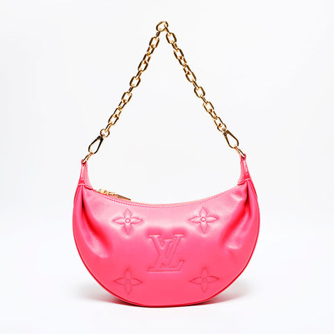 ルイ・ヴィトン LOUIS VUITTON オーバー ザ ムーン ショルダーバッグ ピンク WS22225