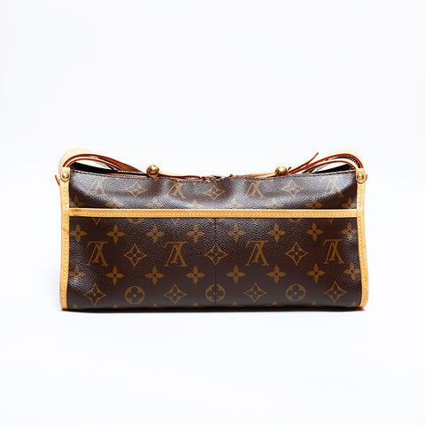 ルイ・ヴィトン LOUIS VUITTON 2005年製 モノグラム ポパンクール ロン ショルダーバッグ ブラウン WS22226