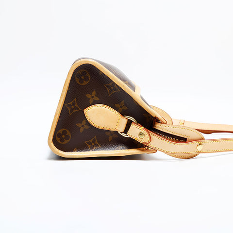 ルイ・ヴィトン LOUIS VUITTON 2005年製 モノグラム ポパンクール ロン ショルダーバッグ ブラウン WS22226
