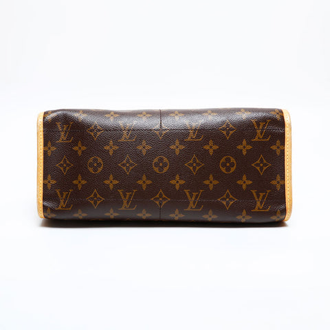 LOUIS VUITTON 2005 Monogram Popincourt Long Shoulder Bag Brown WS22226