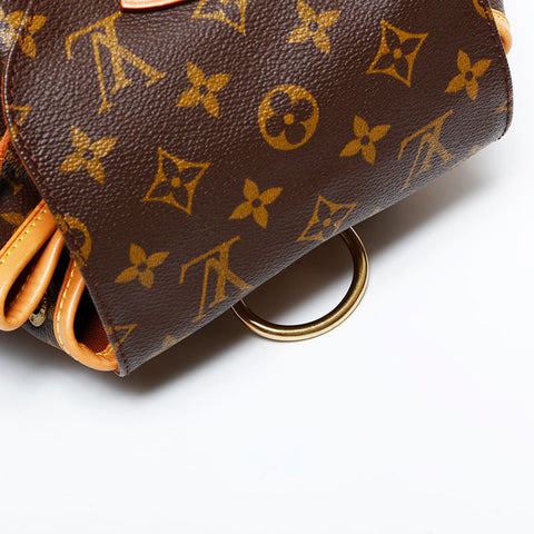 LOUIS VUITTON 1998 Monogram MontsourisMM Rucksack Daypack Braun WS22227