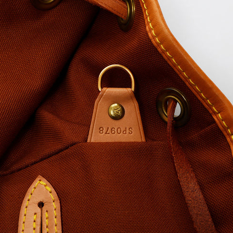 ルイ・ヴィトン LOUIS VUITTON 1998年製 モノグラム モンスリMM リュック・デイパック ブラウン WS22227
