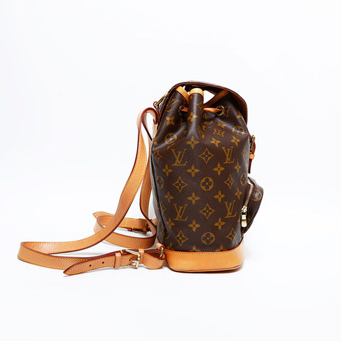ルイ・ヴィトン LOUIS VUITTON 1998年製 モノグラム モンスリMM リュック・デイパック ブラウン WS22227