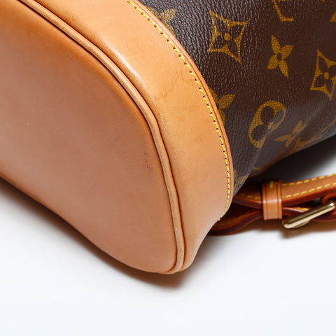 LOUIS VUITTON 1998 Monogram MontsourisMM Backpack  Daypack Brown WS22227