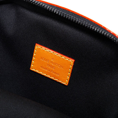 ルイ・ヴィトン LOUIS VUITTON NIGO コラボ ダミエジャイアント アマゾン スリング ショルダーバッグ ブラウン WS22228