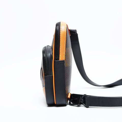 ルイ・ヴィトン LOUIS VUITTON NIGO コラボ ダミエジャイアント アマゾン スリング ショルダーバッグ ブラウン WS22228